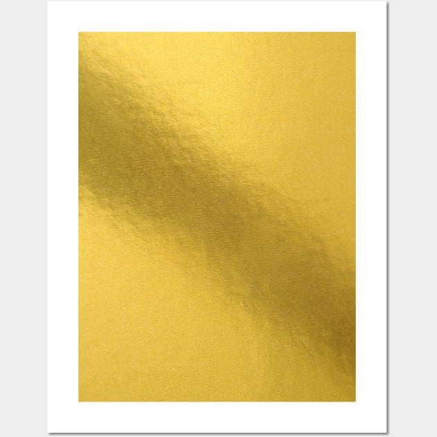 glamour 011 gold colors Foil Wall Art by pASob